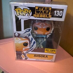 Funko Pop Star Wars Rebels Ahsoka - Orange and Blue